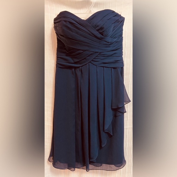 Davi’s Bridal DRESS 👗 size 6 Blue - Picture 6 of 12